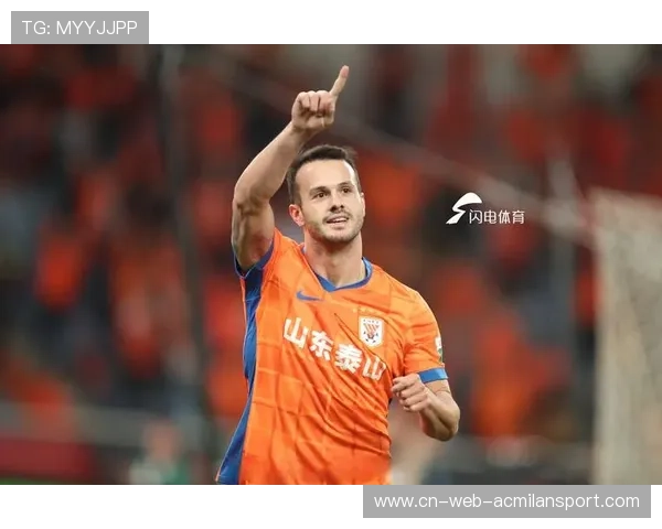 山东泰山一次快速插上让角球战术接近成功